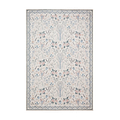 Emmie Classic Floral Print Rug Beige Blue from Roseland Furniture