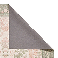 Rosa Classic Floral Print Rug Beige Green from Roseland Furniture