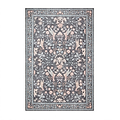 Rosa Classic Floral Print Rug Dark Blue from Roseland Furniture