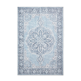 Madison Washable Vintage Inspired Rug Blue from Roseland Furniture