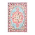 Madison Washable Vintage Inspired Rug Blue Red from Roseland Furniture