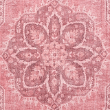 Madison Washable Vintage Inspired Rug Pink from Roseland Furniture