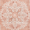 Madison Washable Vintage Inspired Rug Terracotta from Roseland Furniture