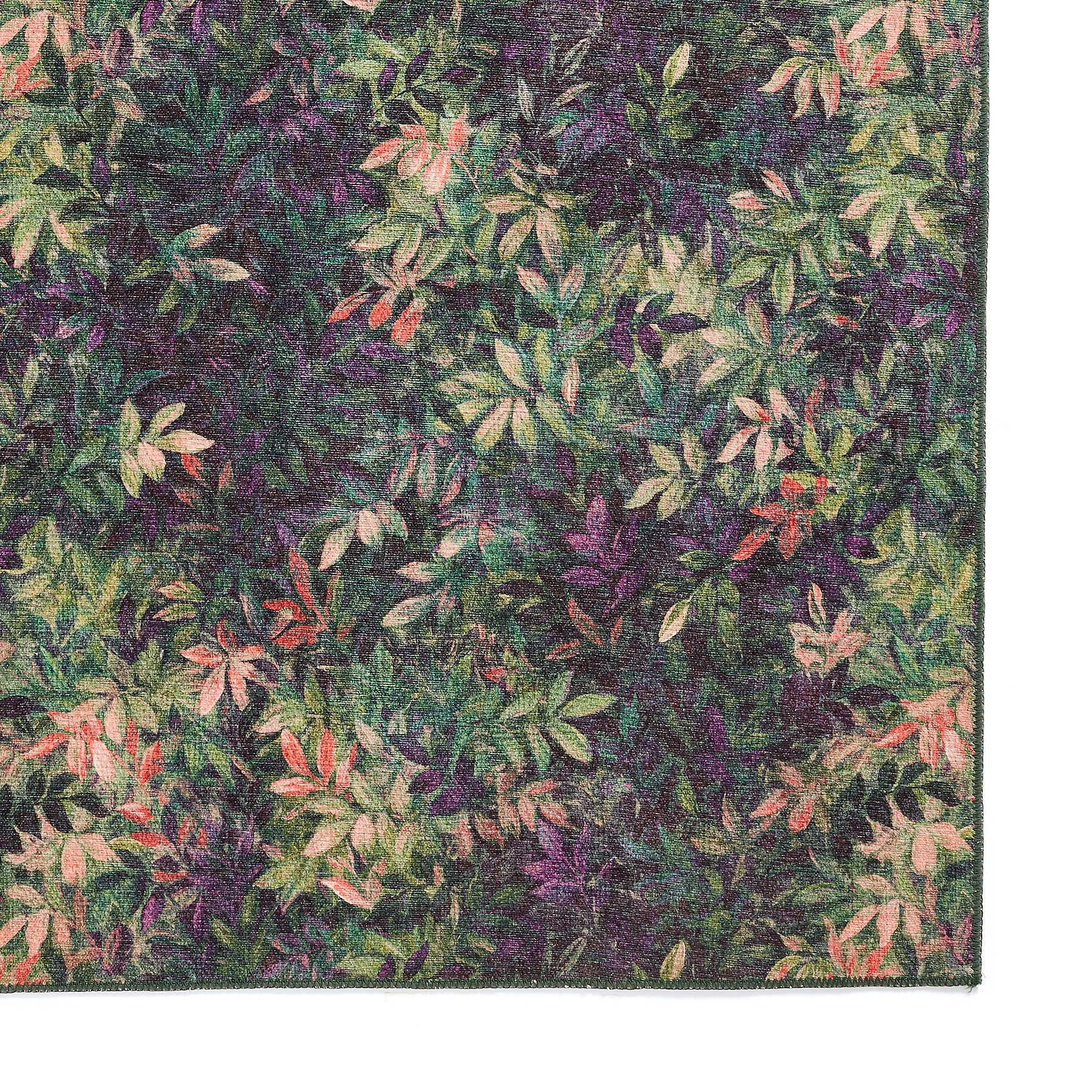 Clarke Clarke Congo Mulberry Washable Rug from Roseland Furniture