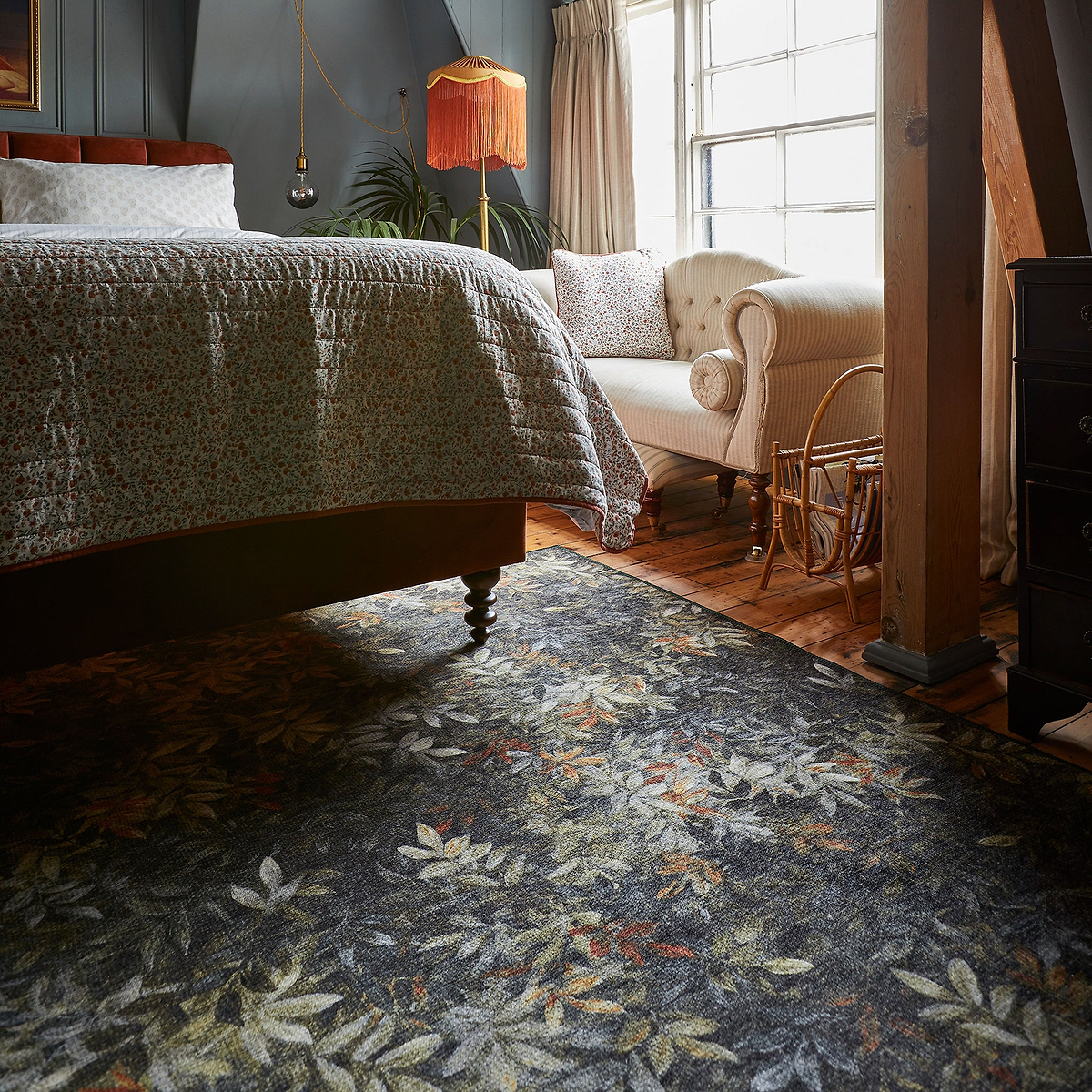 Clarke Clarke Congo Salt Pepper Washable Rug from Roseland Furniture