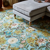Clarke Clarke Passiflora Mineral Washable Rug from Roseland Furniture