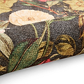Clarke Clarke Passiflora Noir Washable Rug from Roseland Furniture