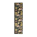 Clarke Clarke Passiflora Noir Washable Runner from Roseland Furniture