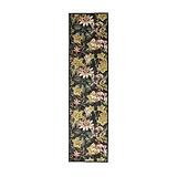 Clarke Clarke Passiflora Noir Washable Runner from Roseland Furniture