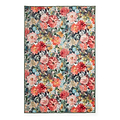 Clarke Clarke Tahiti Teal Rouge Washable Rug from Roseland Furniture