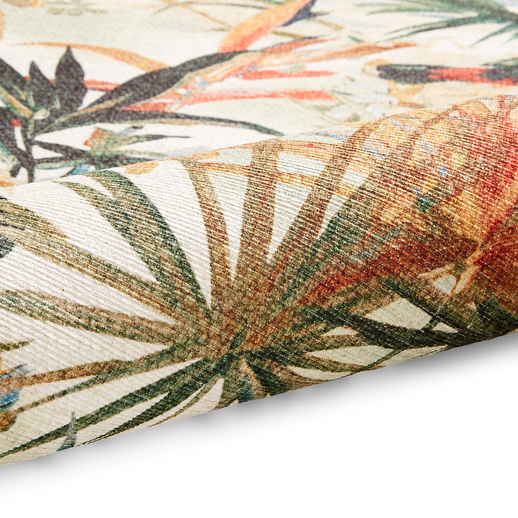 Clarke Clarke Toucan Antique Washable Rug from Roseland Furniture