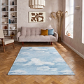 Harlequin Air Sky Blue Rug from Roseland Furniture