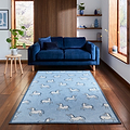 Scion Canter Mist Rug from Roseland Furniture