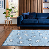 Scion Canter Mist Rug from Roseland Furniture