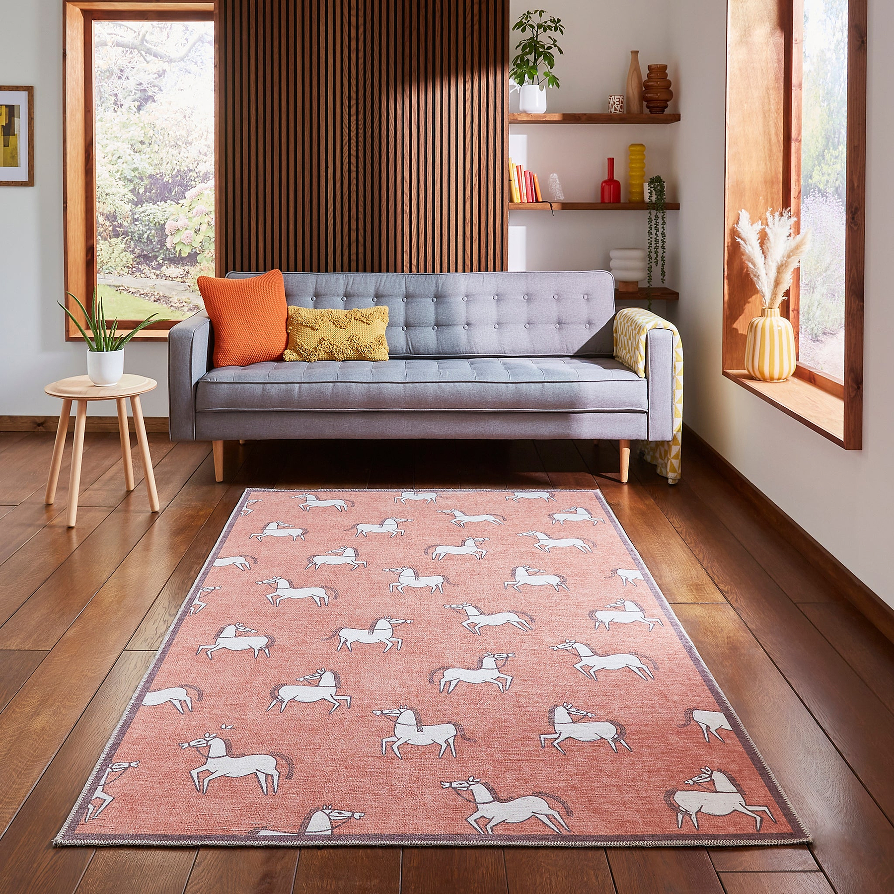 Scion Canter Spice Rug from Roseland Furniture