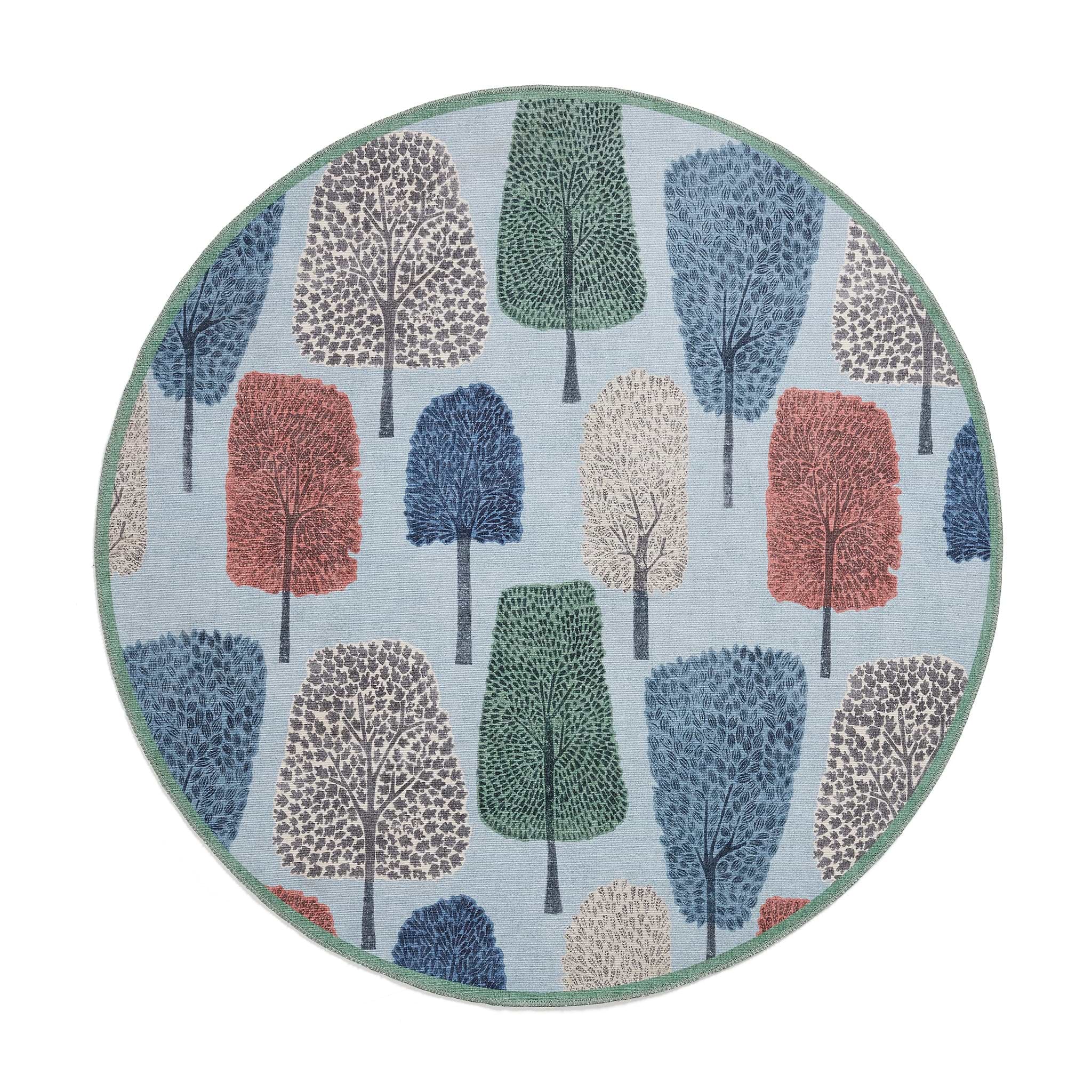 Scion Cedar Coast Circle Rug from Roseland Furniture