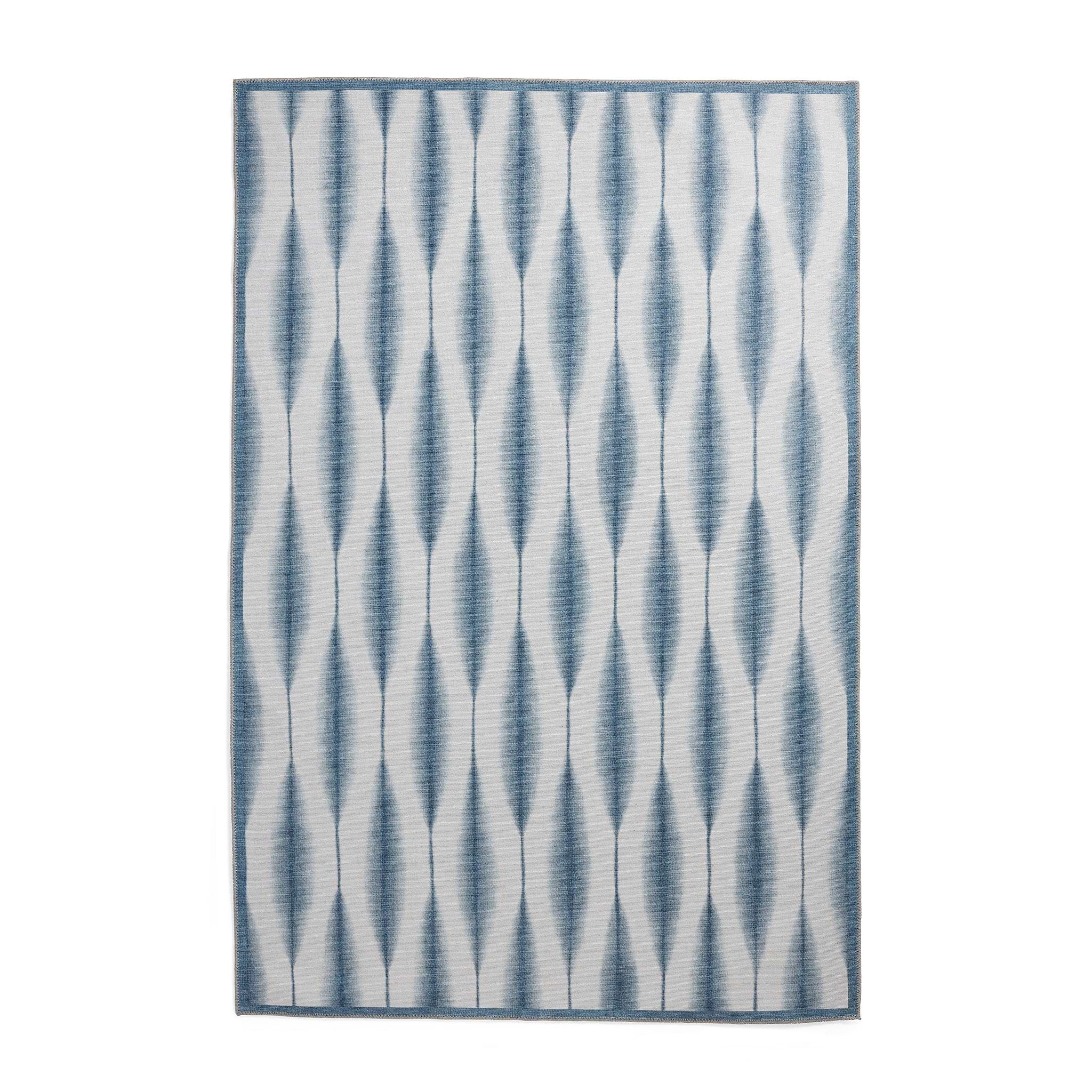 Scion Kasuri Midnight Rug from Roseland Furniture