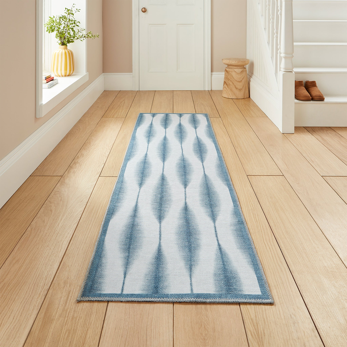 Scion Kasuri Midnight Runner from Roseland Furniture