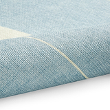 Scion Mr Fox Blue White Rug from Roseland Furniture