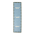 Scion Mr Fox Blue White Runner from Roseland Furniture
