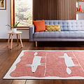 Scion Mr Fox Terra Beige Rug from Roseland Furniture