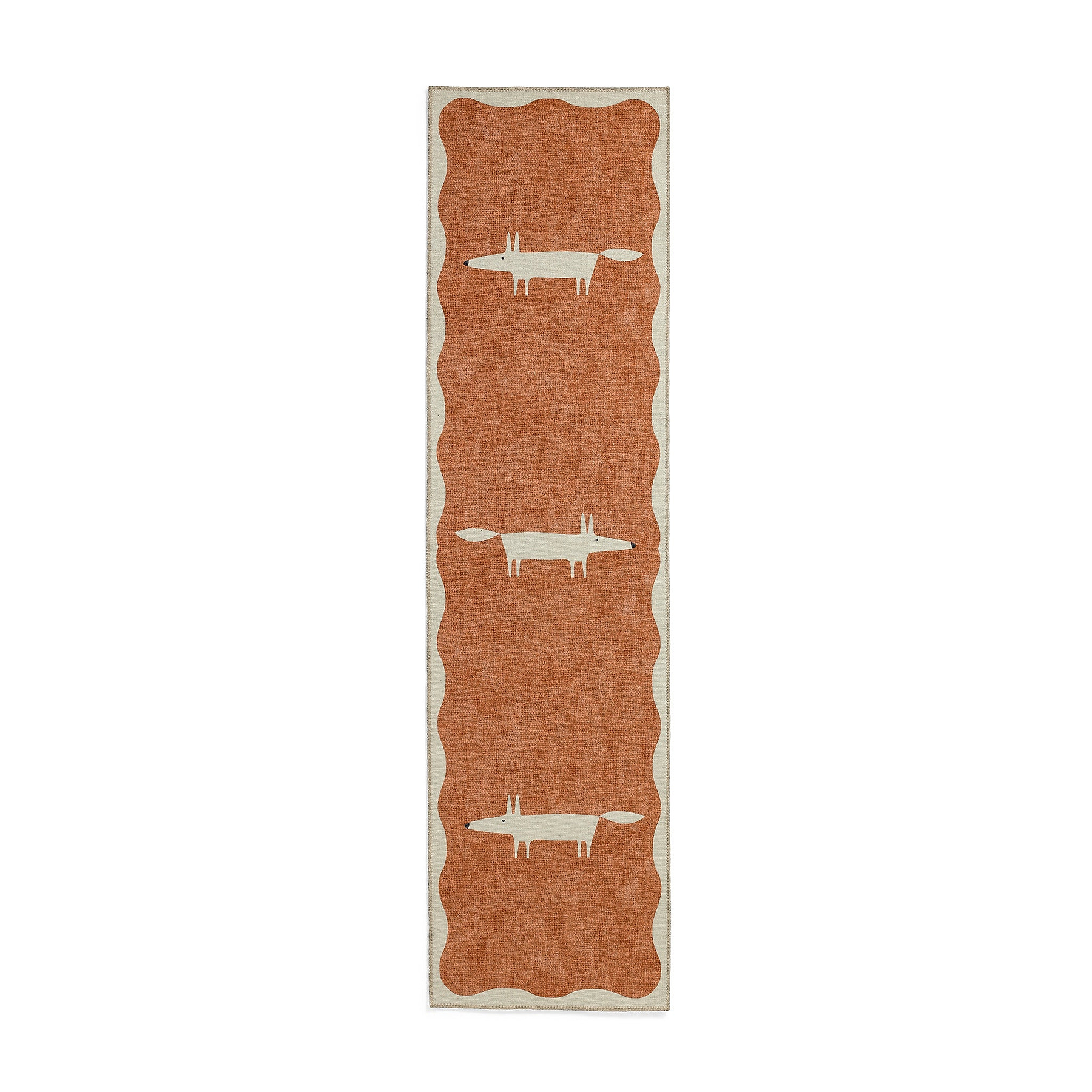 Scion Mr Fox Terra Beige Runner from Roseland Furniture