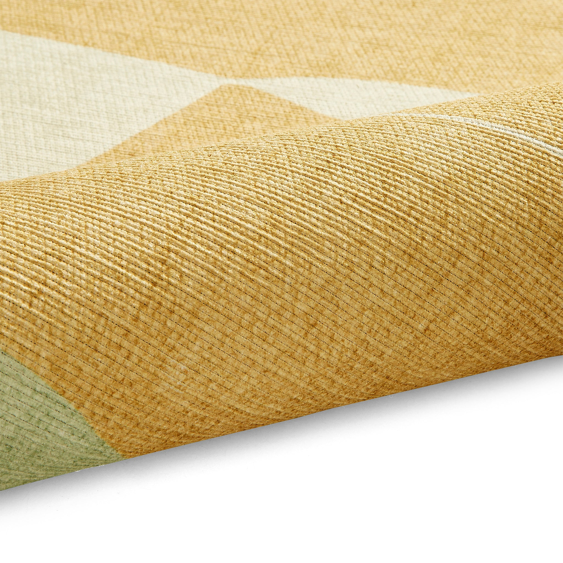 Scion Mr Fox Yellow White Rug from Roseland Furniture