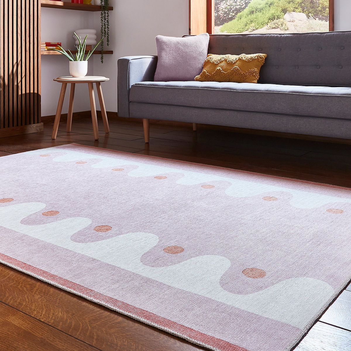 Scion Oakham Blush Rug from Roseland Furniture