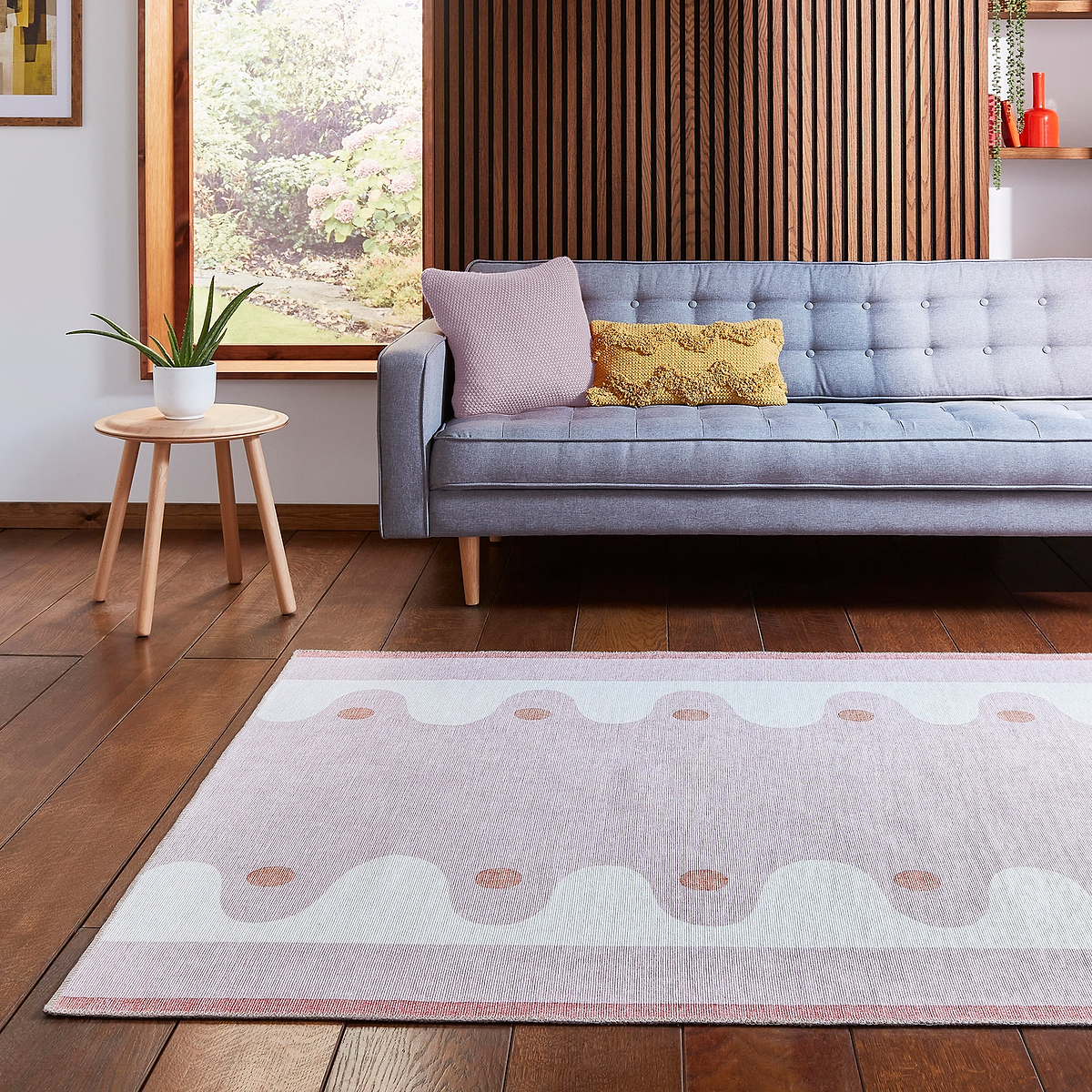 Scion Oakham Blush Rug from Roseland Furniture