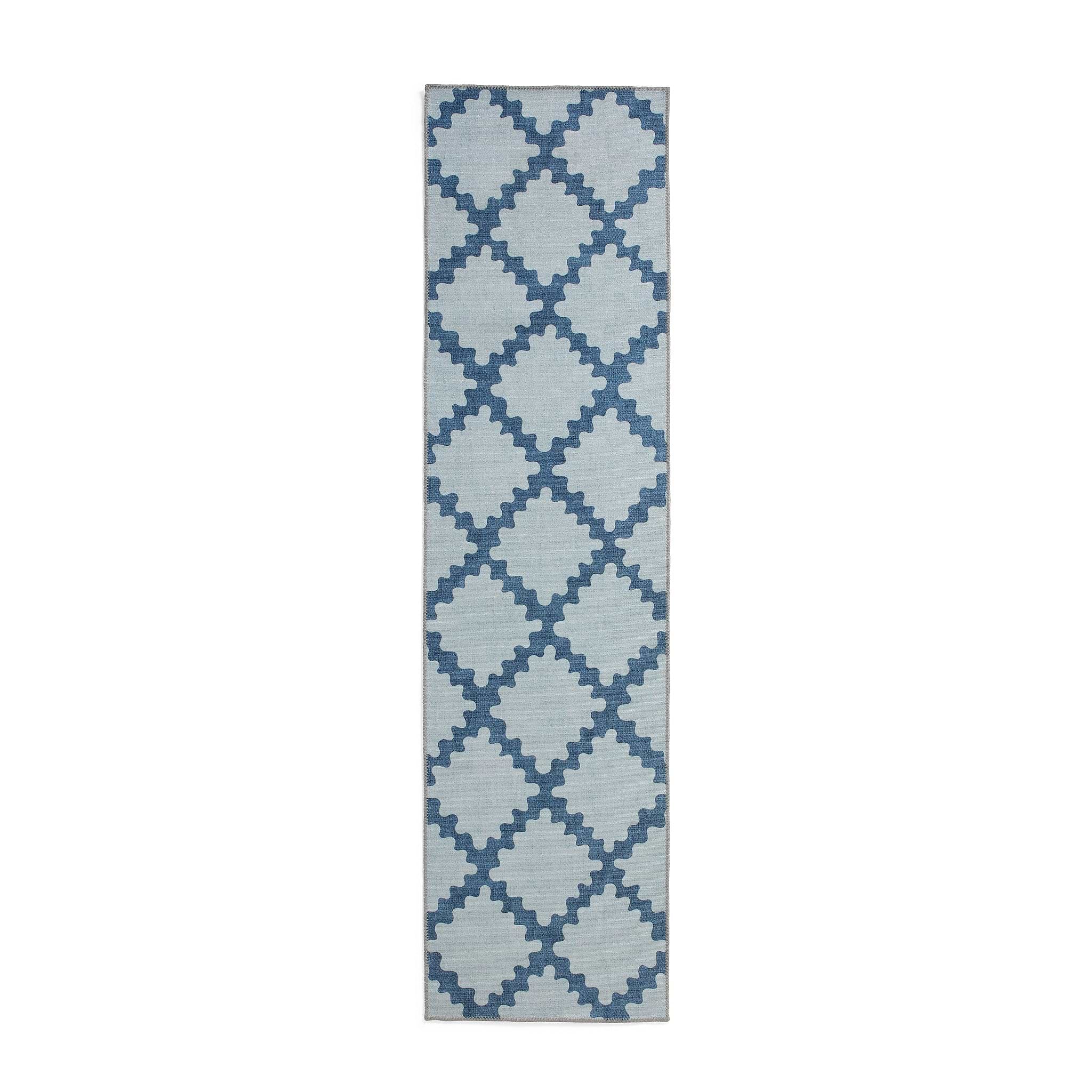 Scion Swithland Denim Runner from Roseland Furniture