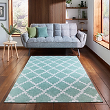 Scion Swithland Evergreen Rug from Roseland Furniture