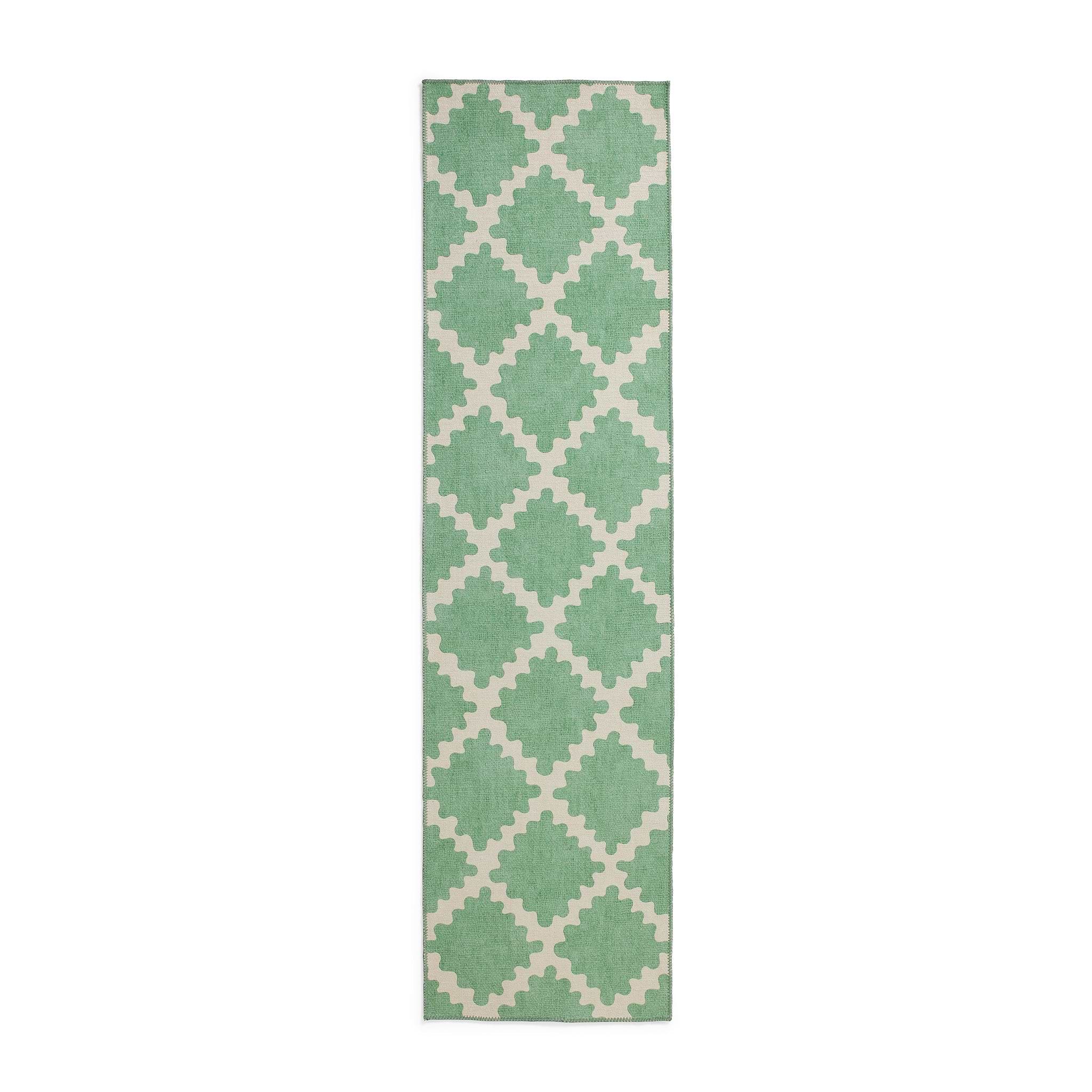 Scion Swithland Evergreen Runner from Roseland Furniture