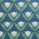 Scion Tulip Trellis Midnight Rug from Roseland Furniture