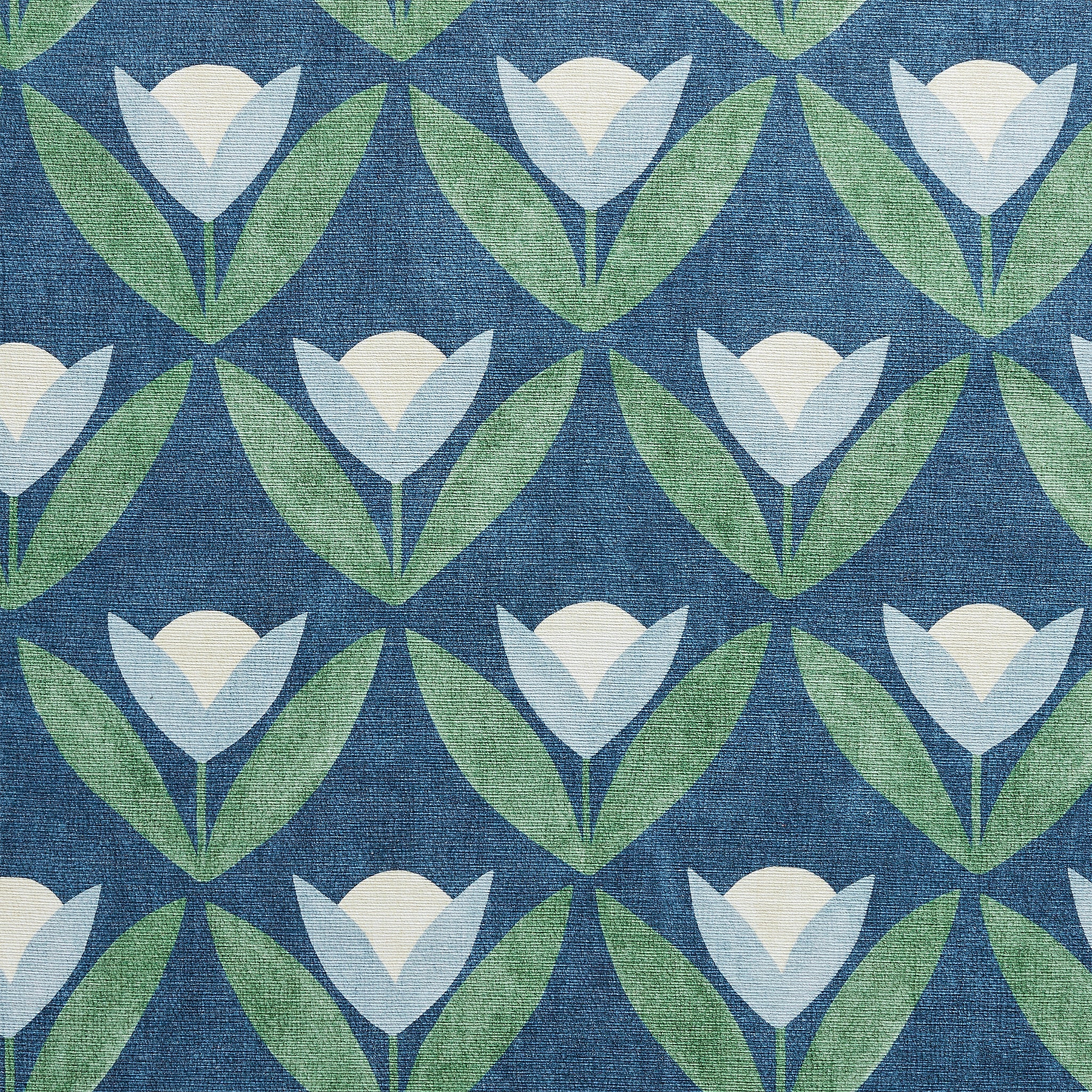 Scion Tulip Trellis Midnight Rug from Roseland Furniture