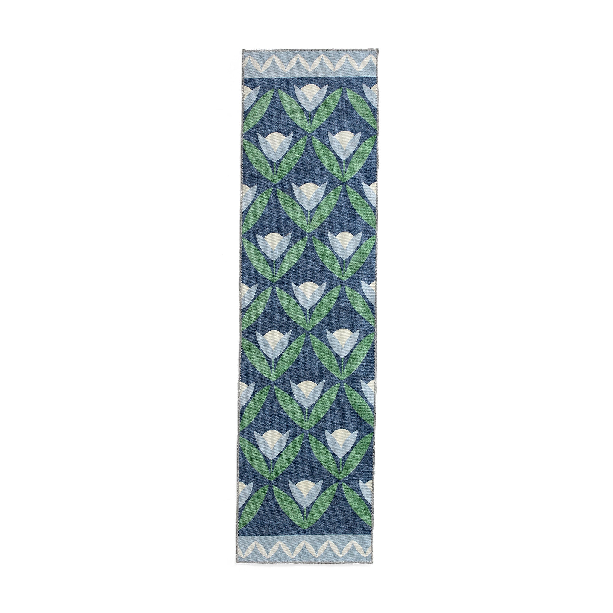 Scion Tulip Trellis Midnight Runner from Roseland Furniture