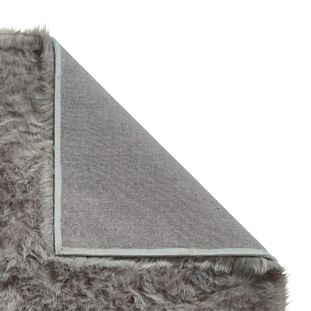 Mayfair Plain Shaggy Rug Grey from Roseland Furniture