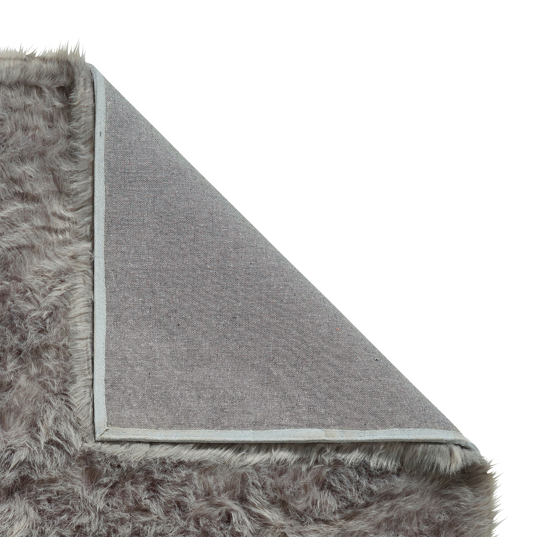 Mayfair Plain Shaggy Rug Grey from Roseland Furniture