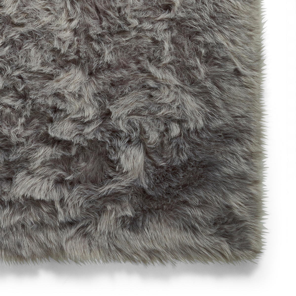 Mayfair Plain Shaggy Rug Grey from Roseland Furniture