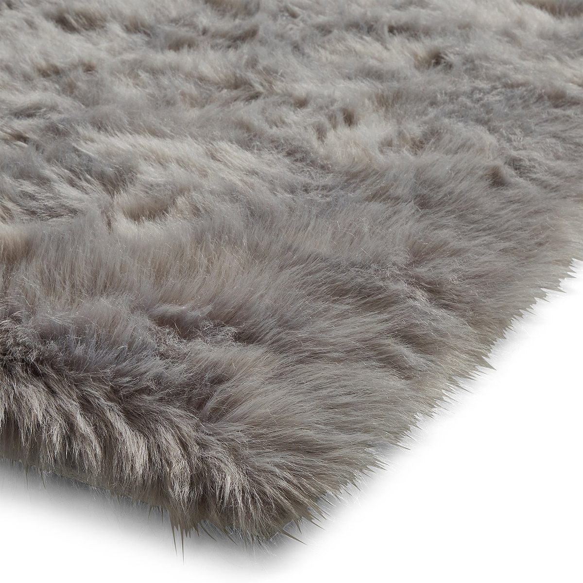 Mayfair Plain Shaggy Rug Grey from Roseland Furniture