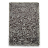 Mayfair Plain Shaggy Rug Grey from Roseland Furniture