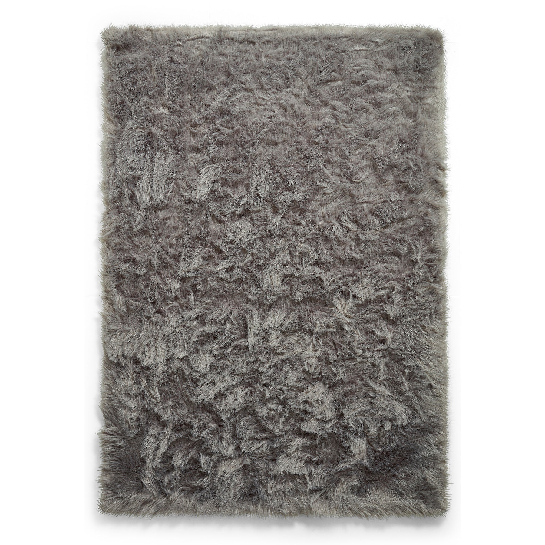 Mayfair Plain Shaggy Rug Grey from Roseland Furniture