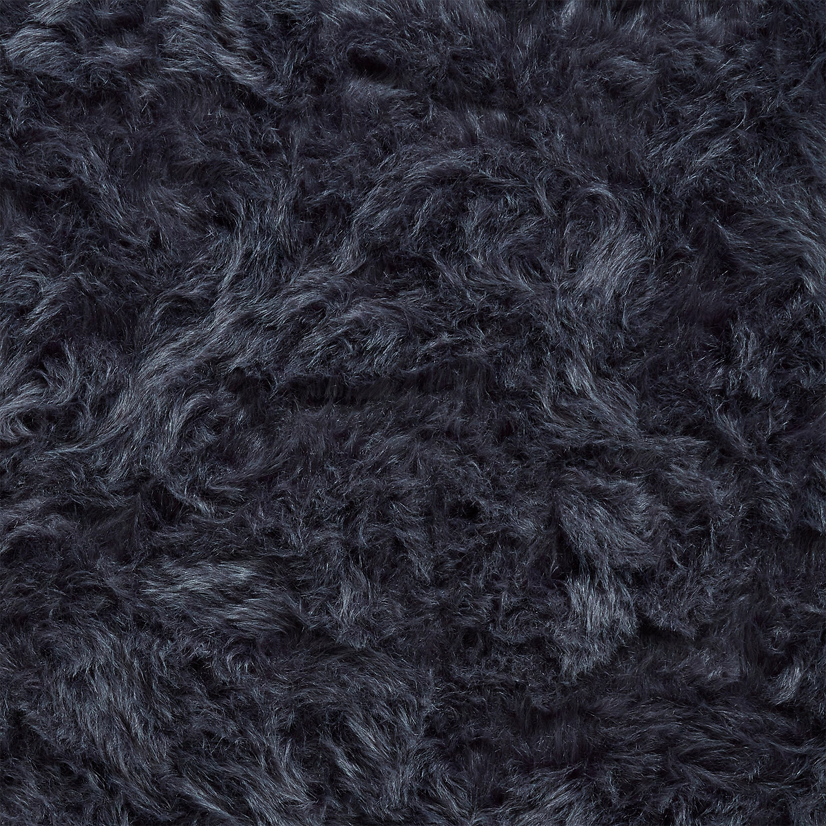 Mayfair Plain Shaggy Rug Navy from Roseland Furniture