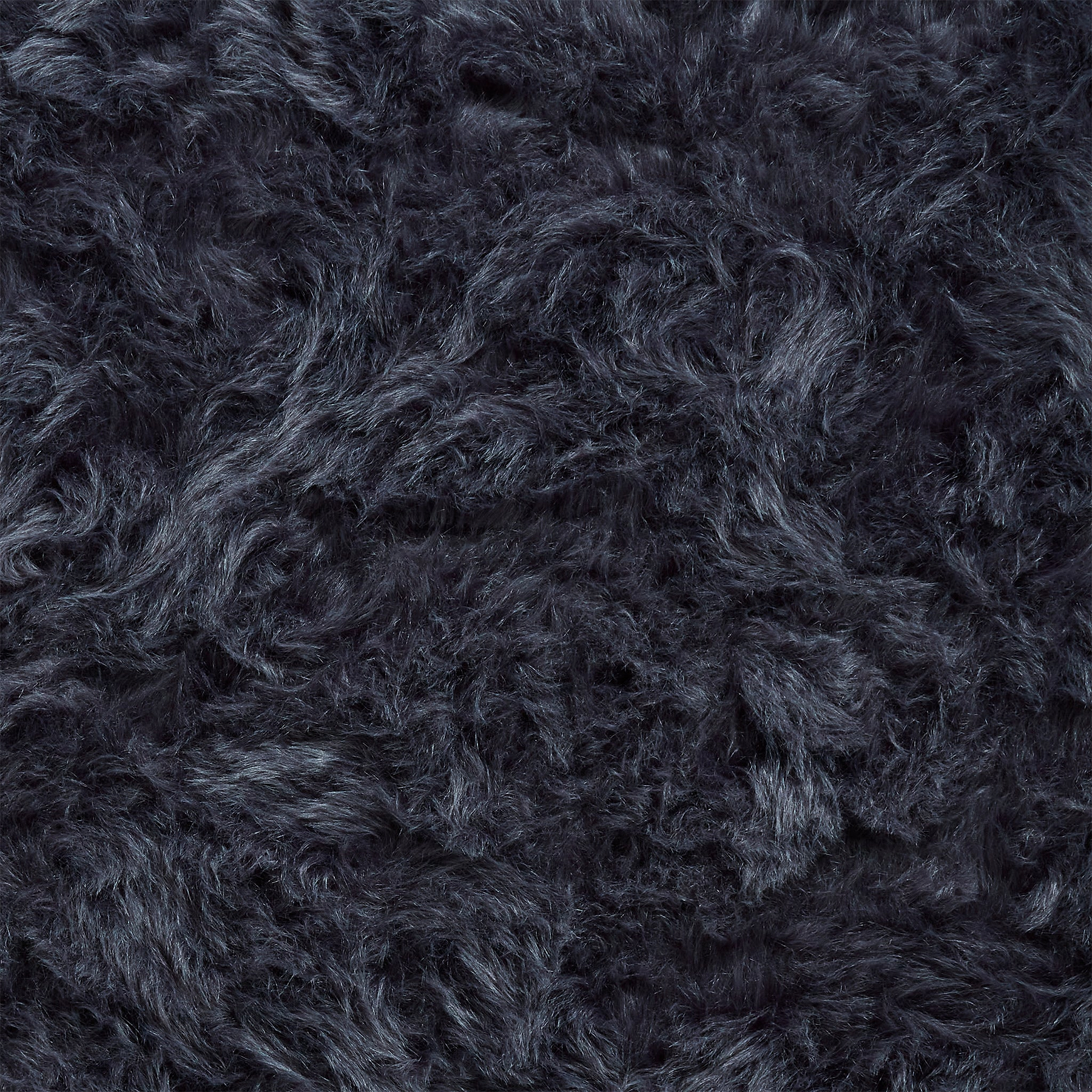 Mayfair Plain Shaggy Rug Navy from Roseland Furniture