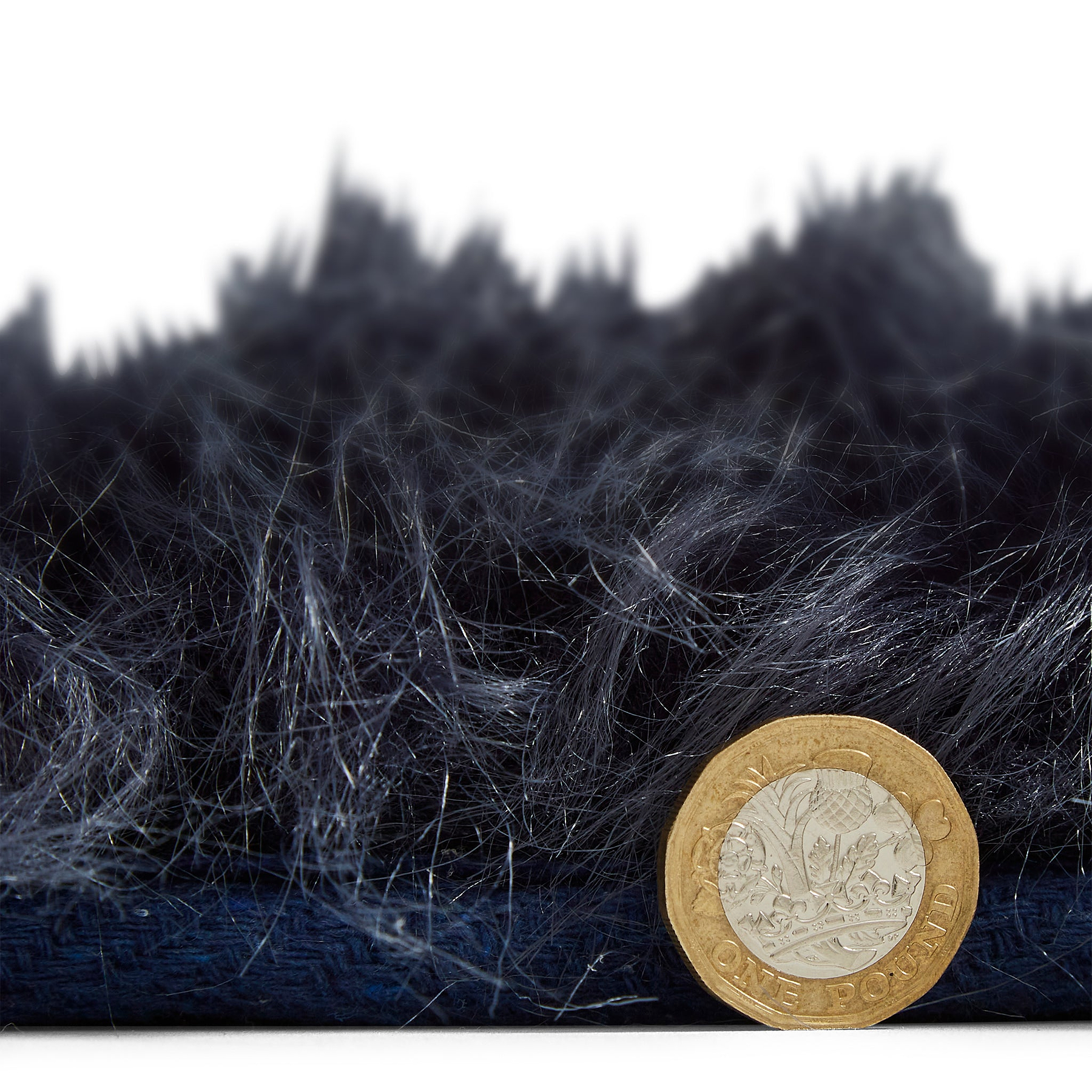 Mayfair Plain Shaggy Rug Navy from Roseland Furniture