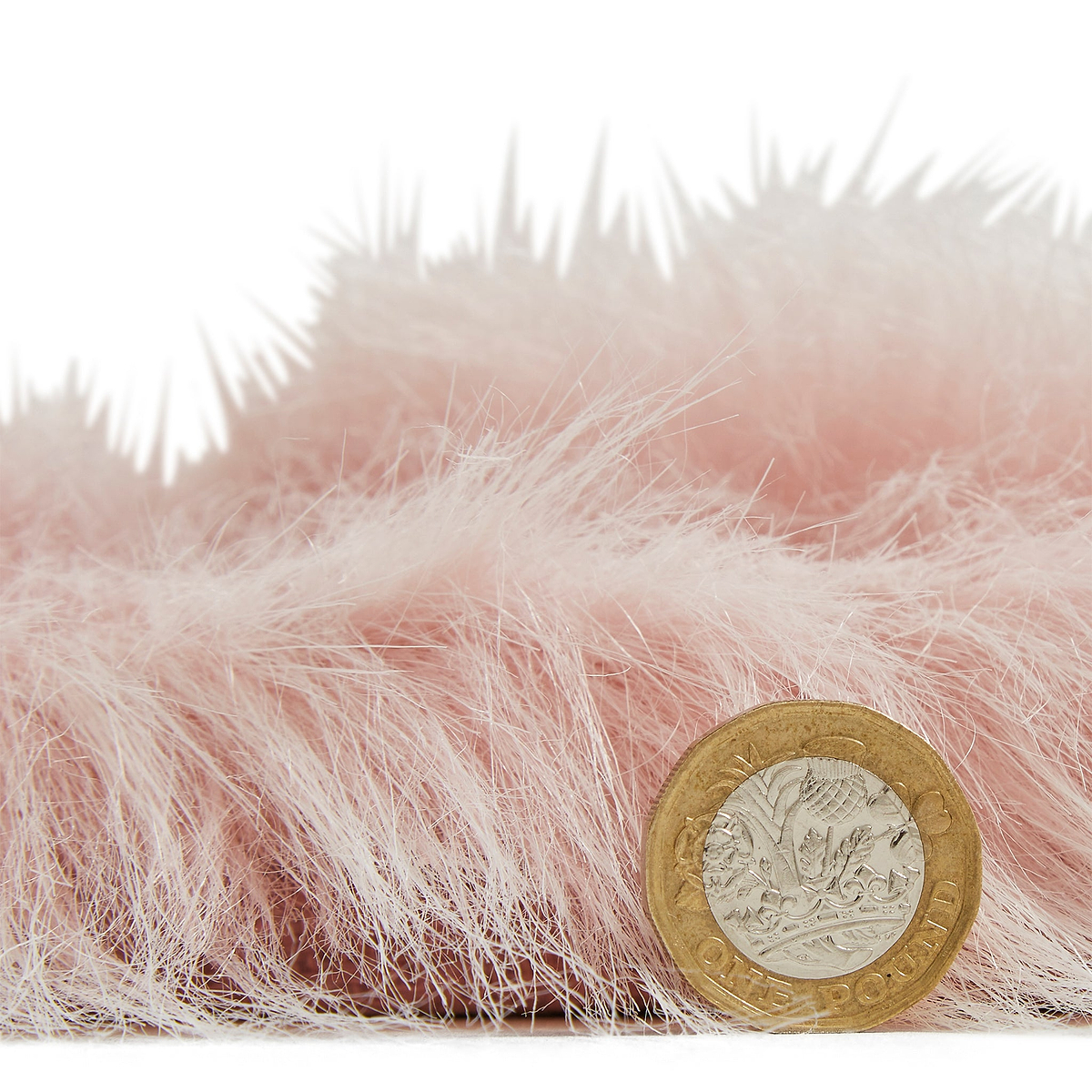 Mayfair Plain Shaggy Rug Pink from Roseland Furniture