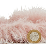 Mayfair Plain Shaggy Rug Pink from Roseland Furniture