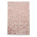 Mayfair Plain Shaggy Rug Pink from Roseland Furniture