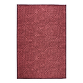 Cassetino Washable Flatweave Rug Red from Roseland Furniture