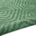 Cassetino Washable Flatweave Rug Green Close7 from Roseland Furniture