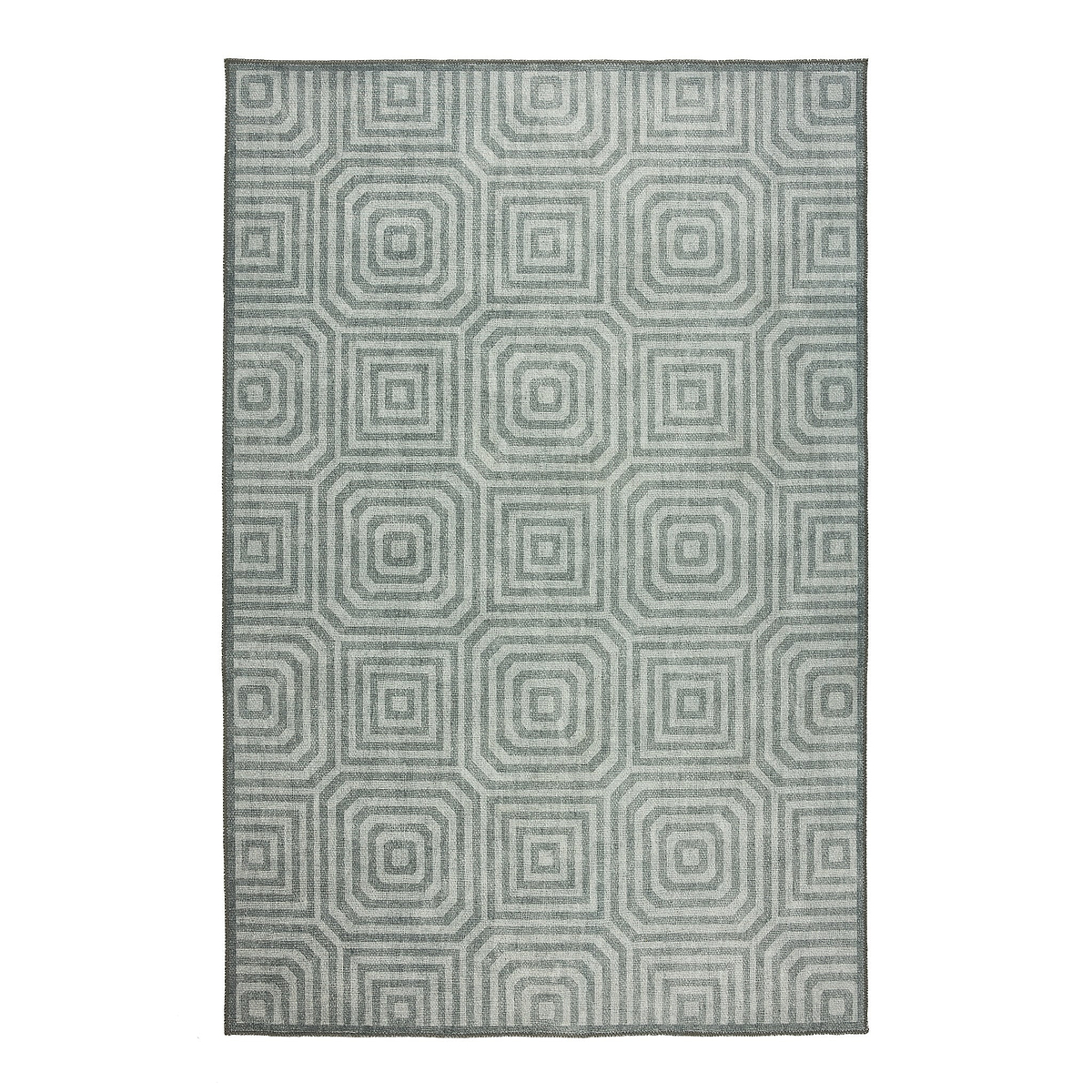 Cassetino Washable Flatweave Rug Grey from Roseland Furniture